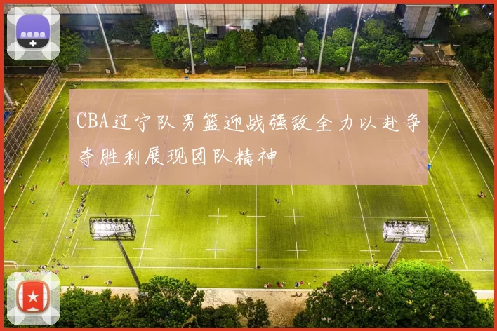 CBA辽宁队男篮迎战强敌全力以赴争夺胜利展现团队精神